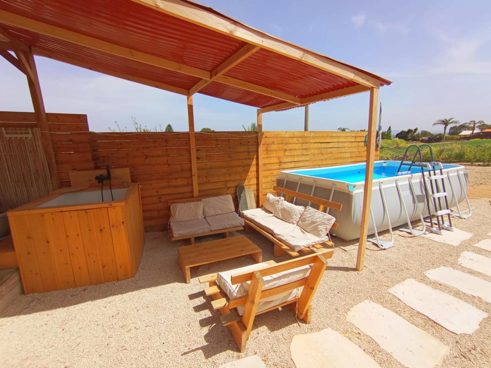 Olive Dome - כיפה גיאודזית ענקית ומודרנית בין עצי הזית Hotel Yavne'el Ngoại thất bức ảnh